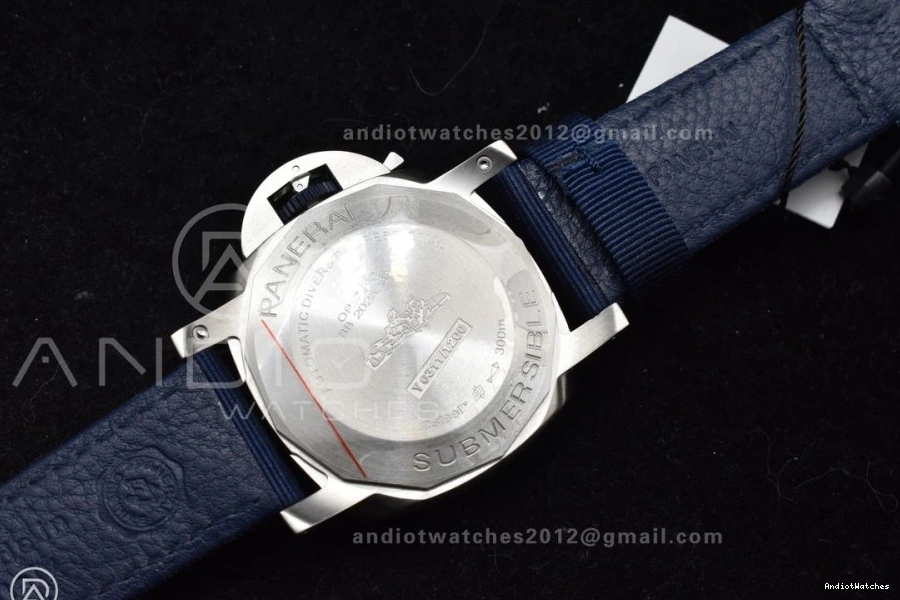 P Edition Dial 1:1 Best Strap PAM1289 Blue 994 Nylon Supportive VSF on Blue 0921
